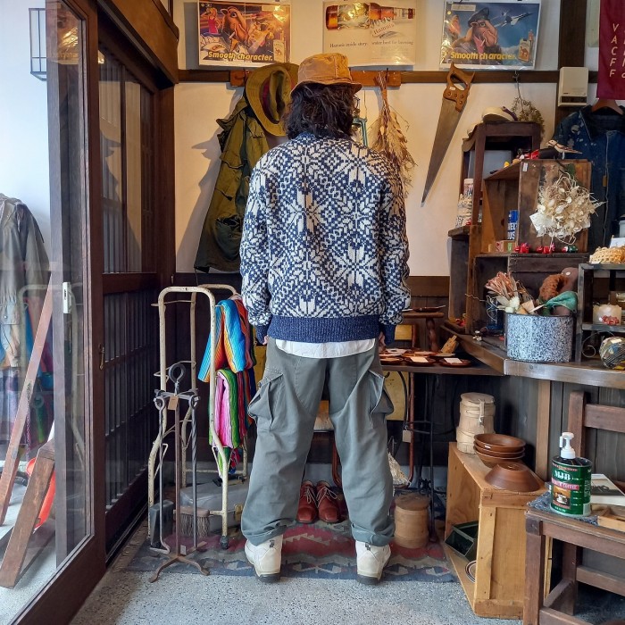 アメリカ製 ノルディック柄セーター used [212074] | Vintage.City 古着屋、古着コーデ情報を発信
