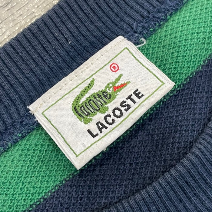 2000's LACOSTE / border sweatshirt #C641 | Vintage.City 古着屋、古着コーデ情報を発信