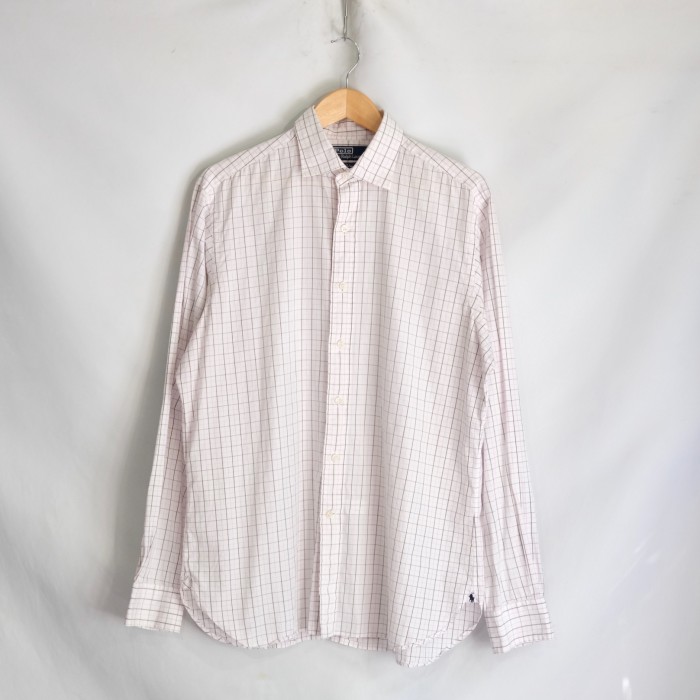 Polo by RalphLauren 90s palmer コットンL/Sシャツ | Vintage.City 古着屋、古着コーデ情報を発信