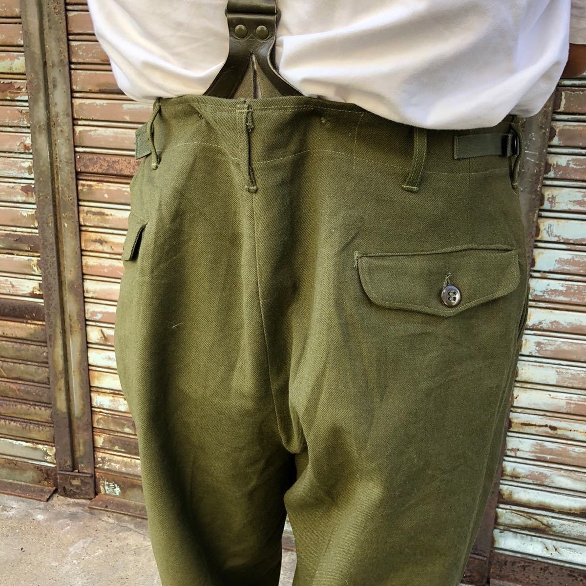 1940s アメリカ軍 ウール パンツ スラックス