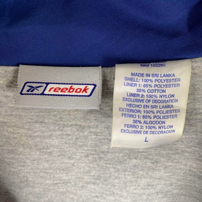 90s Reebok ワンポイント ロゴ刺繍 ナイロンジャケット 青紺 L | Vintage.City 古着屋、古着コーデ情報を発信