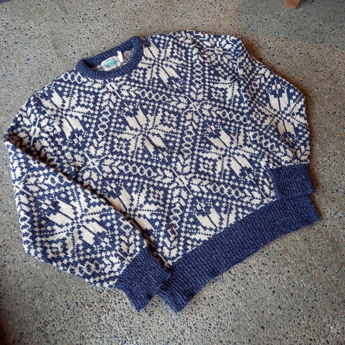アメリカ製 ノルディック柄セーター used [212074] | Vintage.City 古着屋、古着コーデ情報を発信