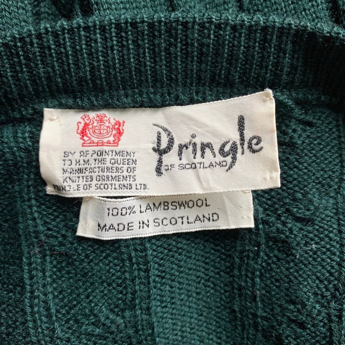 スコットランド製 80年代 Pringle プリングル ラムズウール ニットセーター メンズXL相当 | Vintage.City 古着屋、古着コーデ情報を発信