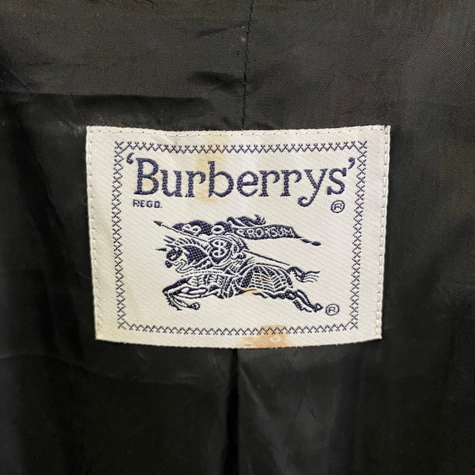 80年代～90年代 バーバリー カシミヤ混 ウール テーラードジャケット