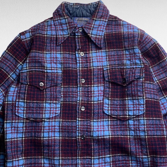 【70's】【USA製】 ペンドルトン 100%ウールシャツ チェックシャツ 長袖 | Vintage.City 古着屋、古着コーデ情報を発信