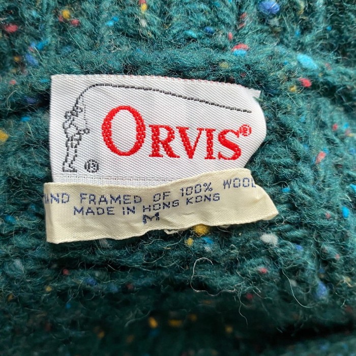 80年代 ヴィンテージ ORVIS オービス  ウールニットカーディガン レディースM | Vintage.City 古着屋、古着コーデ情報を発信