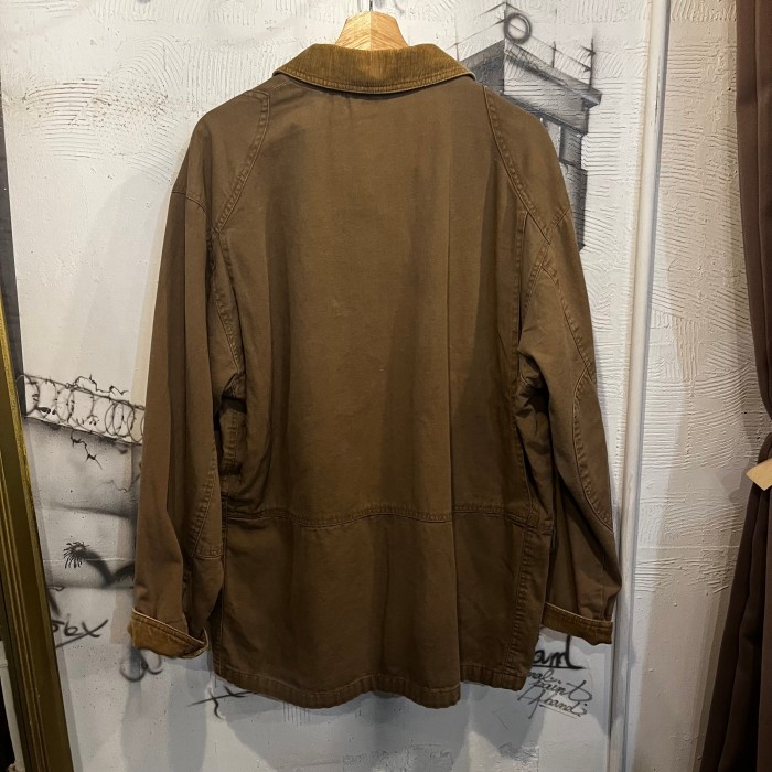 dunbrooke corduroy collar hunting jacket | Vintage.City 古着屋、古着コーデ情報を発信