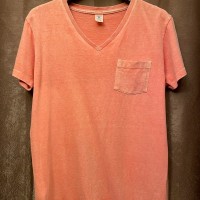 MADE IN USA製 Velva Sheen VネックTシャツ オレンジ Sサイズ | Vintage.City 古着屋、古着コーデ情報を発信