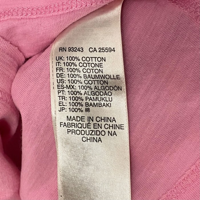 DIESEL VネックTシャツ ピンク XSサイズ | Vintage.City 古着屋、古着コーデ情報を発信