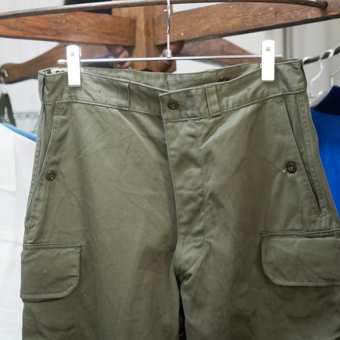 60〜80's French Military M-64 Cargo Pants | Vintage.City 古着屋、古着コーデ情報を発信