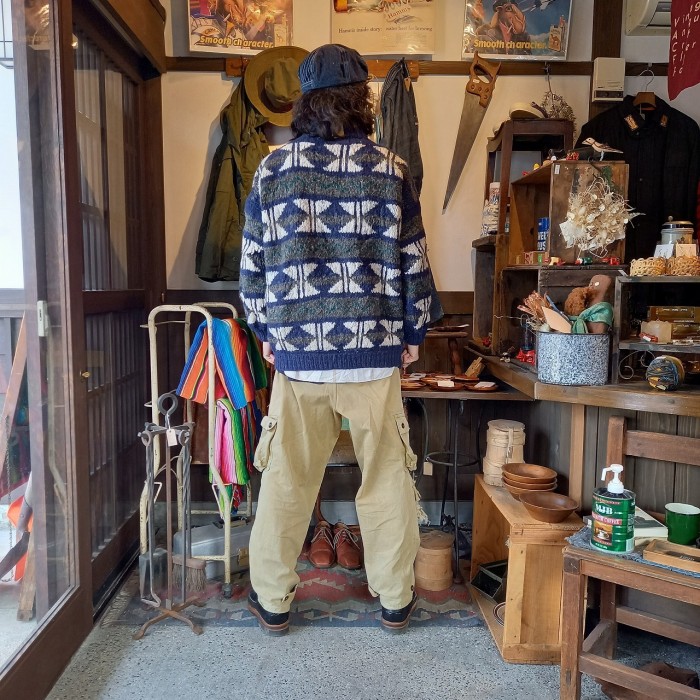 南米製 エスニック ハンドニットセーター used [201021] | Vintage.City 古着屋、古着コーデ情報を発信
