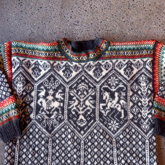 DALE of NORWAY？ ノルディックセーター used [201011] | Vintage.City 古着屋、古着コーデ情報を発信