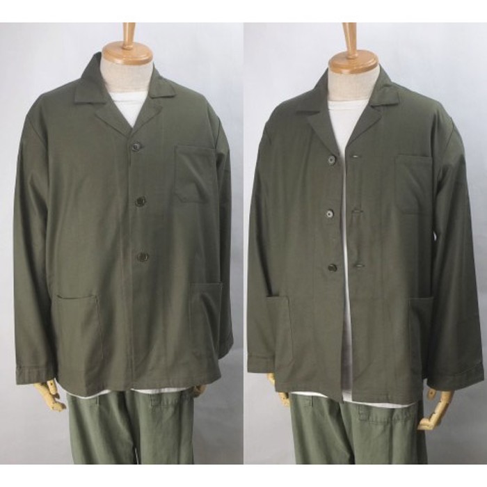 オランダ軍　パジャマ　シャツジャケット  デッドストック メンズ ミリタリージャケット  [9013367] | Vintage.City 古着屋、古着コーデ情報を発信