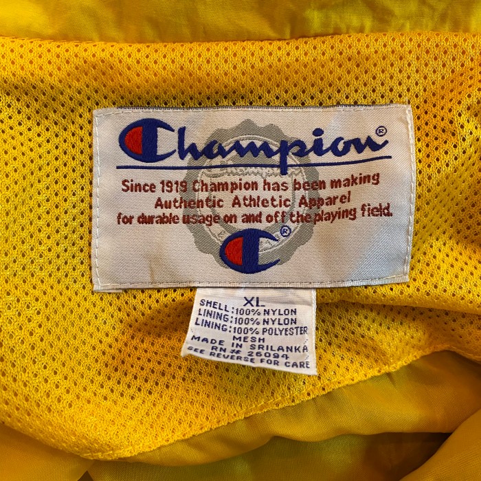 Champion ヴィンテージ XL ナイロンジャケット ライトアウター | Vintage.City 古着屋、古着コーデ情報を発信