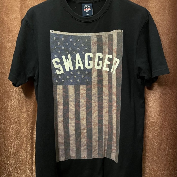 MADE IN JAPAN製 SWAGGER BLACK PLATINUM プリントTシャツ ブラック Lサイズ | Vintage.City 古着屋、古着コーデ情報を発信
