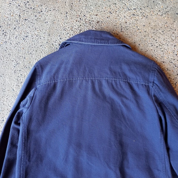 フランス製 ARMOR LUX キャンバス ダブルブレストジャケット used [201043] | Vintage.City 古着屋、古着コーデ情報を発信