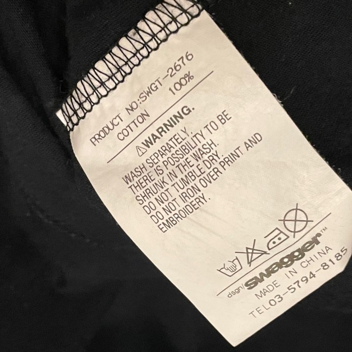 SWAGGER JESUSデザイン プリントTシャツ ブラック Lサイズ | Vintage.City 古着屋、古着コーデ情報を発信