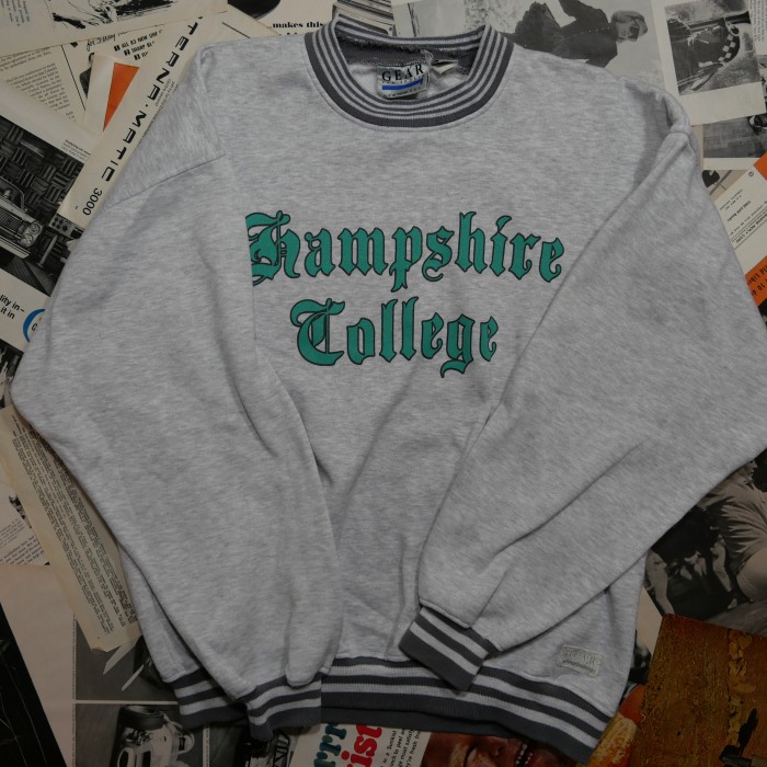 00s Hampshire College Libline Sweatshirt | Vintage.City 古着屋、古着コーデ情報を発信