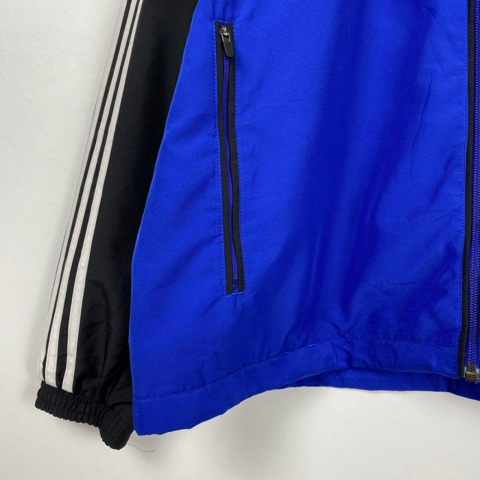 古着 adidas ユーロ サッカークラブ ナイロンジャケット 青黒 XL | Vintage.City 古着屋、古着コーデ情報を発信