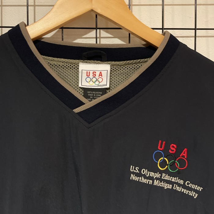 USOEC　オリンピック教育センター　ナイロンプルオーバー　C387 スニードジャック | Vintage.City 古着屋、古着コーデ情報を発信