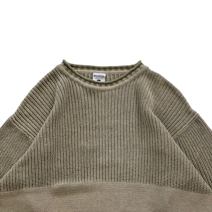 1990's Columbia / cotton knit #C673 | Vintage.City 古着屋、古着コーデ情報を発信