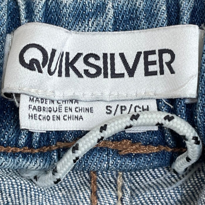 Quiksilver デニム ジョガーパンツ イージーパンツ アウトドア クライミングパンツ ジーンズ ジーパン スリム クイックシルバー スケボー ボード S US古着 | Vintage.City 古着屋、古着コーデ情報を発信