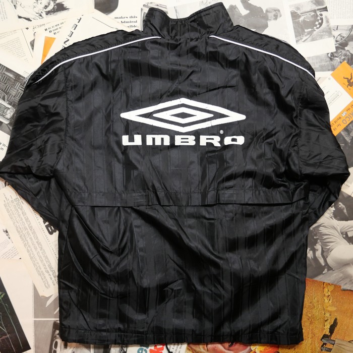 UMBRO/ナイロンジャケット/M/ナイロン/ブラック/00s/サイドライン | Vintage.City 古着屋、古着コーデ情報を発信