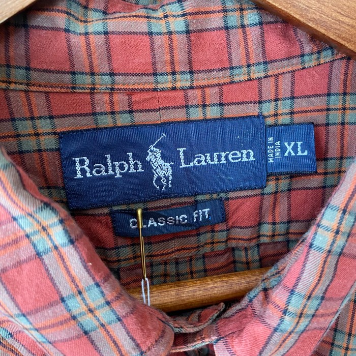 1990's Polo by Ralph Lauren BD L/S shirt　クラシックフィット　 ラルフローレン 秋色　091710 | Vintage.City 古着屋、古着コーデ情報を発信