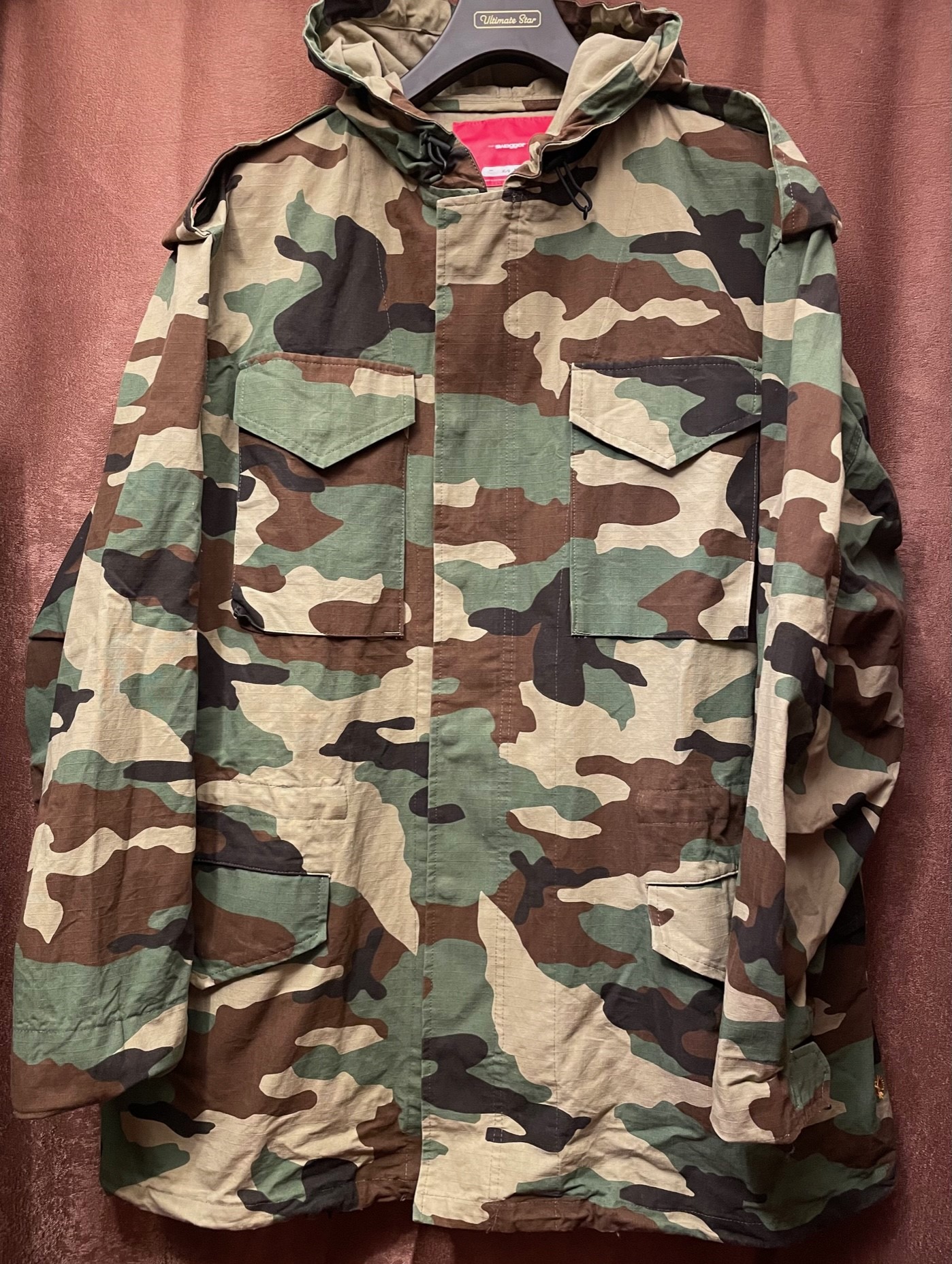 swagger camouflage jacket