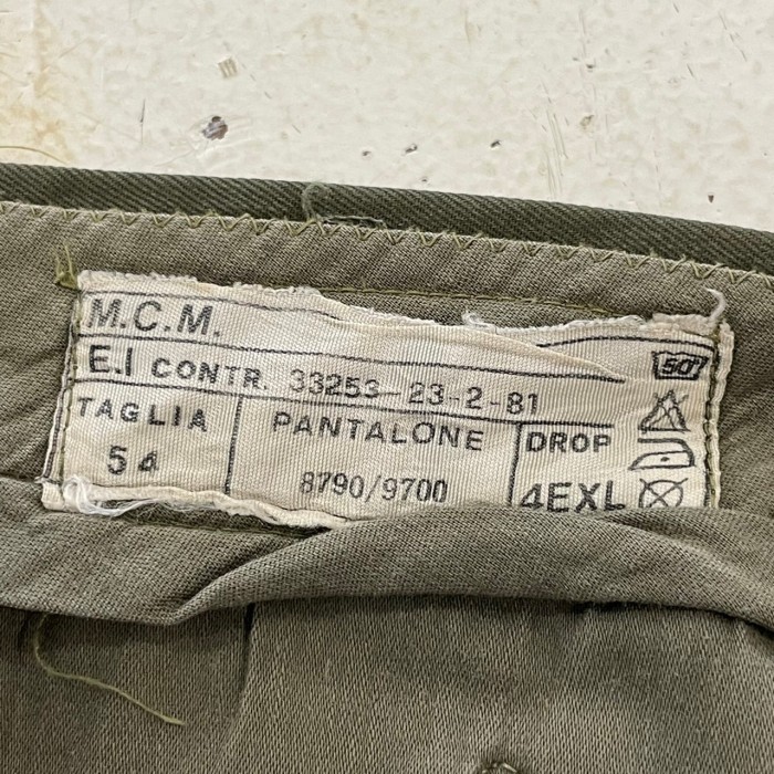 Italian military / parachute pants #C672 | Vintage.City 古着屋、古着コーデ情報を発信
