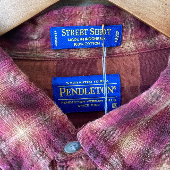 PENDLETON　ペンドルトン　シャドーチェック　オンブレーシャツ　091709 | Vintage.City 古着屋、古着コーデ情報を発信