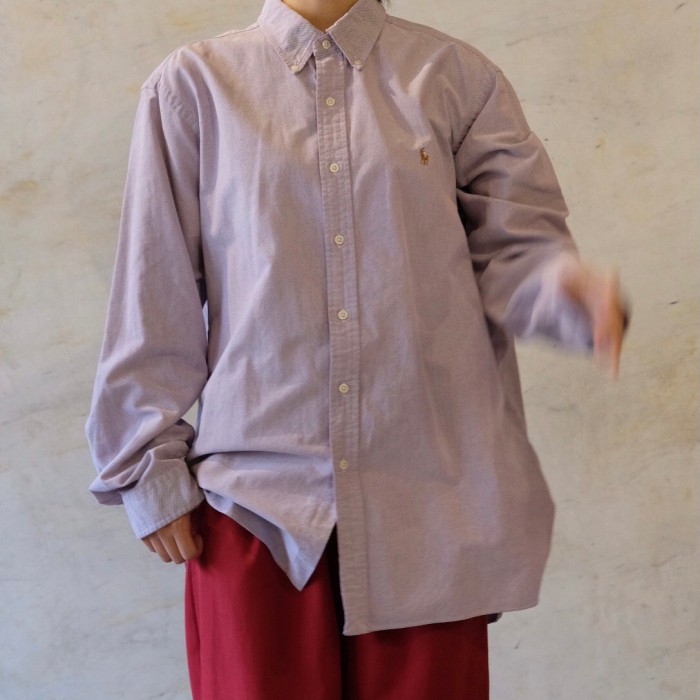Ralph Lauren Long sleev shirt | Vintage.City 古着屋、古着コーデ情報を発信