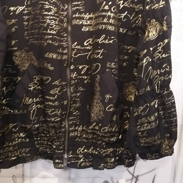 MURELI polyester design jacket | Vintage.City 古着屋、古着コーデ情報を発信