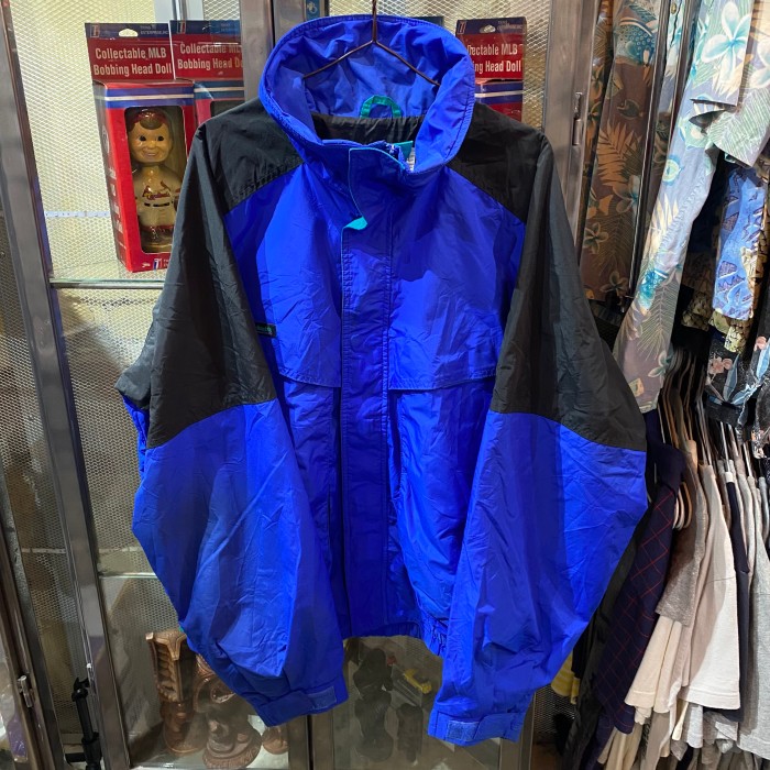 コロンビア Columbia S マウンテンジャケット ナイロン素材 ブルー ライトアウター | Vintage.City 古着屋、古着コーデ情報を発信