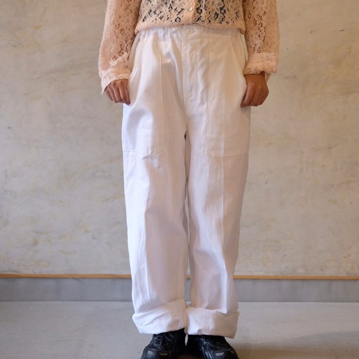 Czech Military chef pants | Vintage.City 古着屋、古着コーデ情報を発信