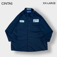 CINTAS HAITI製 ワークシャツ 長袖 ワッペン 2XL ビッグサイズ ワーク系 企業ロゴ 企業系 Lincoln Manufacturing シンタス リンカーン US古着 | Vintage.City 古着屋、古着コーデ情報を発信