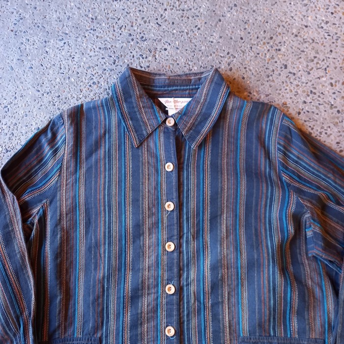 ストライプ デザインジャケット used [202093] | Vintage.City 古着屋、古着コーデ情報を発信