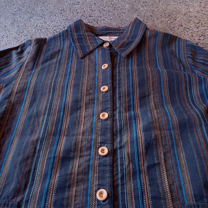 ストライプ デザインジャケット used [202093] | Vintage.City 古着屋、古着コーデ情報を発信