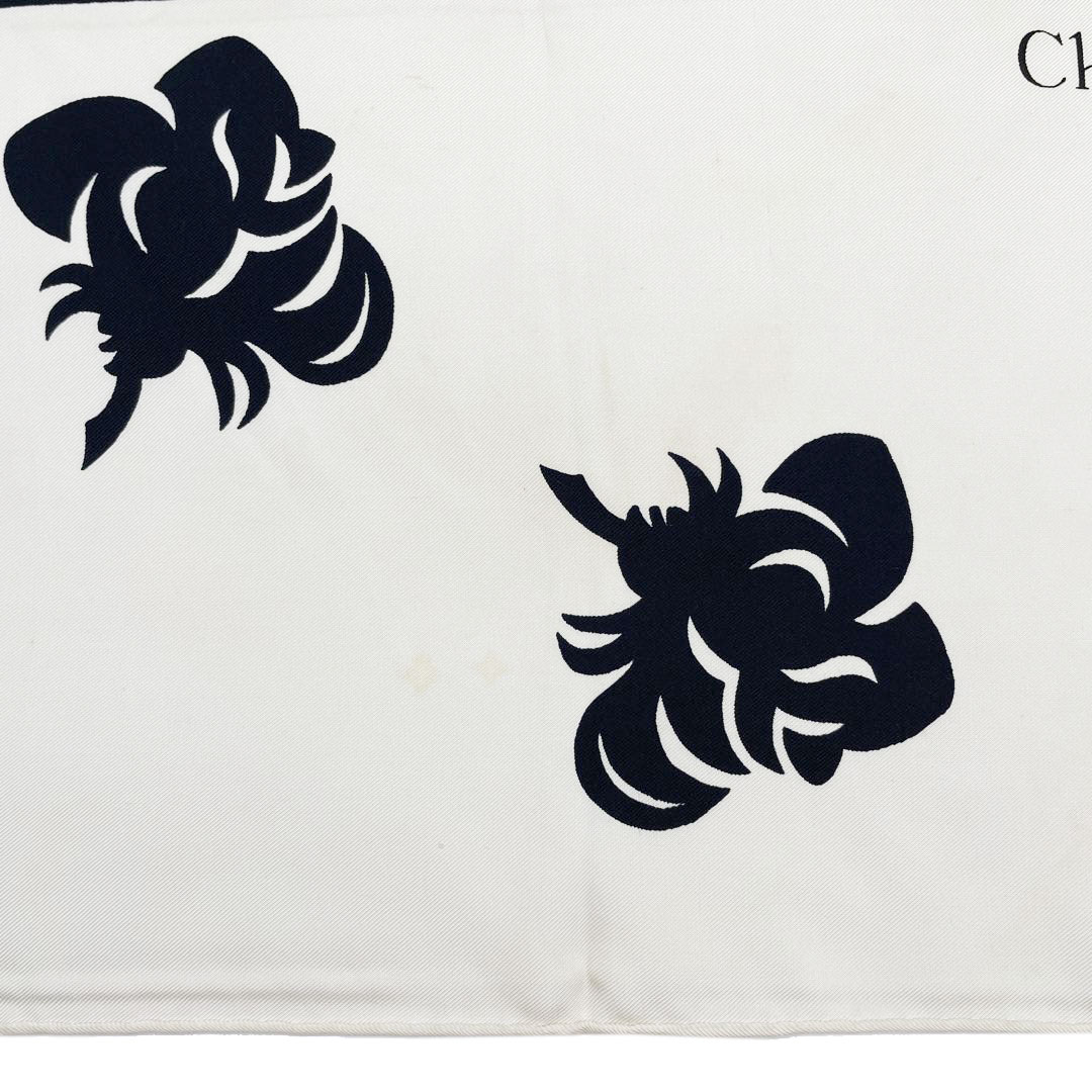 Christian Dior クリスチャンディオール ヴィンテージスカーフ 花柄