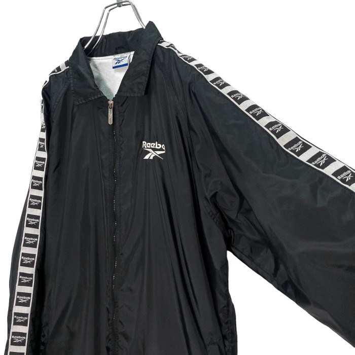 90s Reebok zip-up sleeve design nylon jacket | Vintage.City 빈티지숍, 빈티지 코디 정보