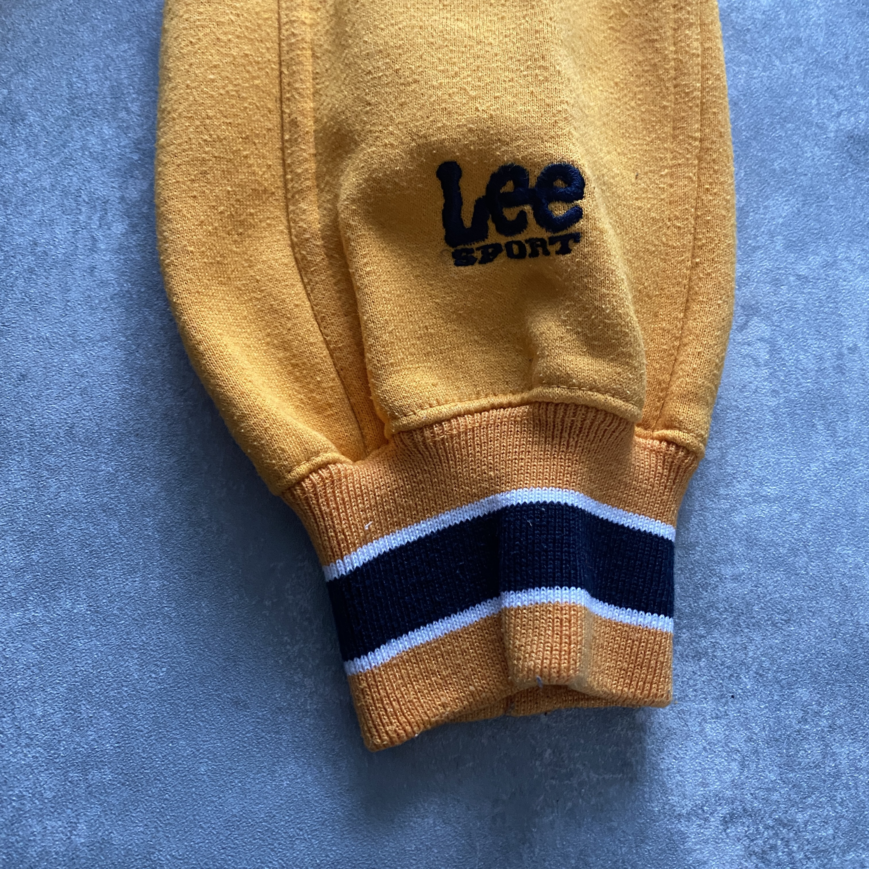 90's Lee Sport テネシー大学 刺繍カレッジロゴ ラインリブ スウェット ...