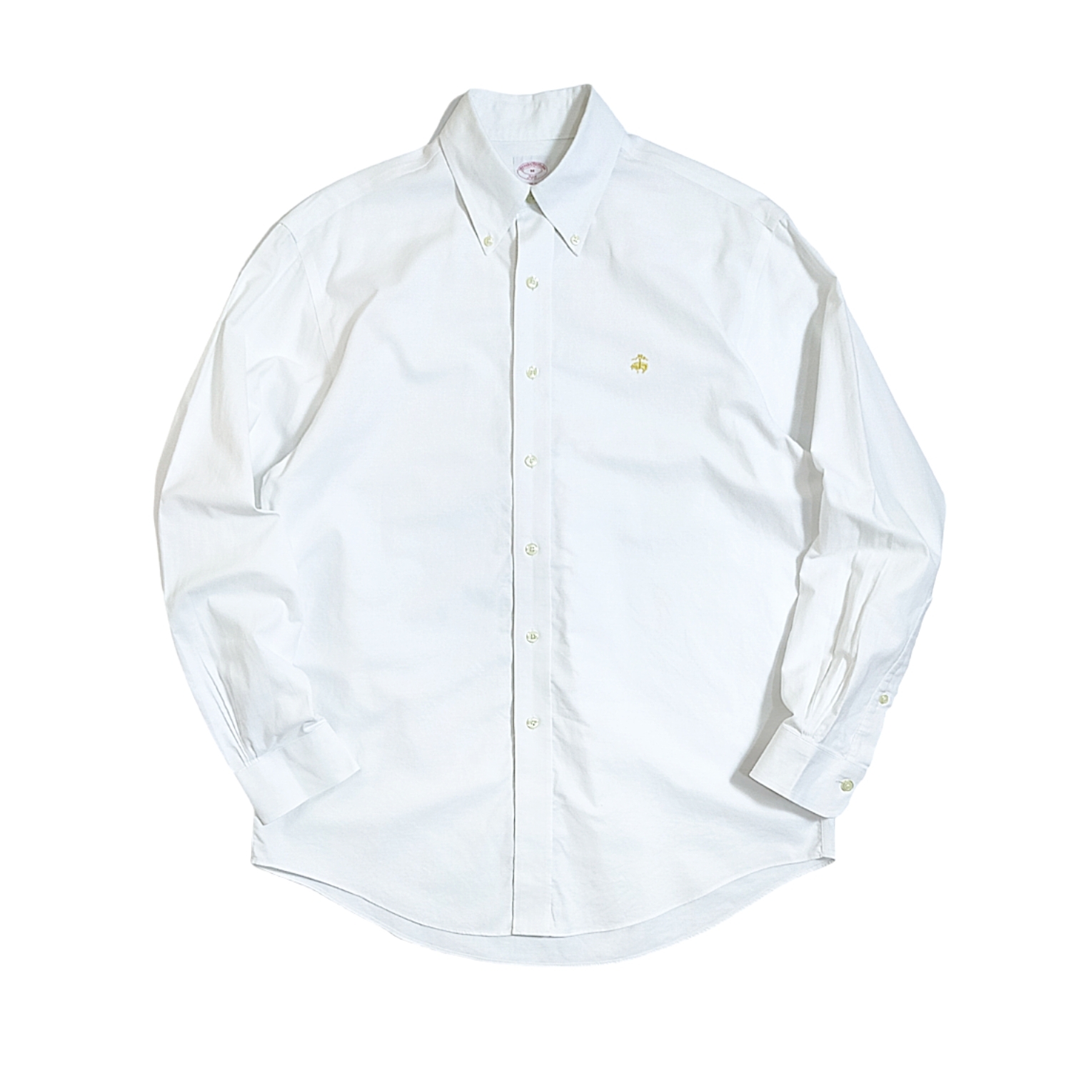 Brooks Brothers / Oxford White Cotton B.D Shirt | Vintage.City
