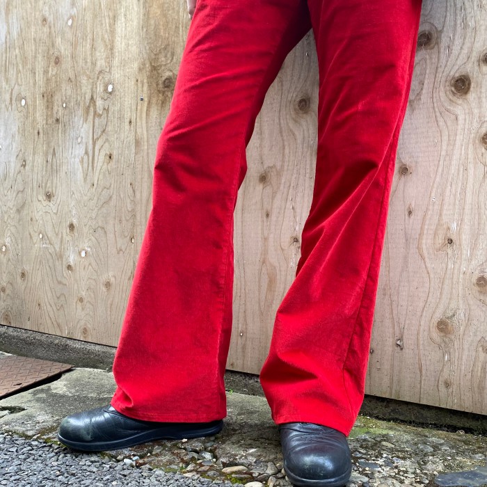 90s~00s / 《GAP》red corduroy flare pants オールドギャップ ギャップ oldgap フレアパンツ | Vintage.City 古着屋、古着コーデ情報を発信