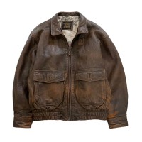 1987's G-1 type leather jacket #C702 | Vintage.City 古着屋、古着コーデ情報を発信