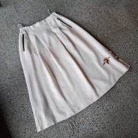 刺繍 リネン混 チロリアンスカート used [206143] | Vintage.City 古着屋、古着コーデ情報を発信