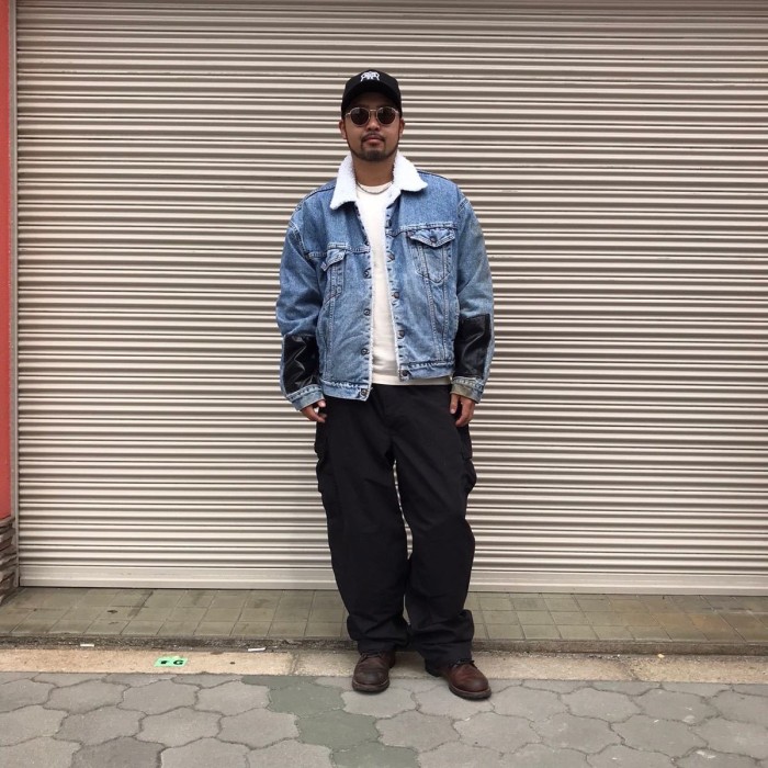 90s USA製 LEVIS AUTHENTIC リーバイス 70609-4891 デニム ボア ジャケット ジージャン 裏ボア 3rd 80s ヴィンテージ Gジャン Lサイズ | Vintage.City Vintage Shops, Vintage Fashion Trends