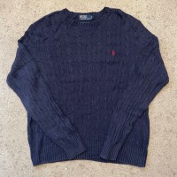 Ralph Lauren knit sweater | Vintage.City 古着屋、古着コーデ情報を発信