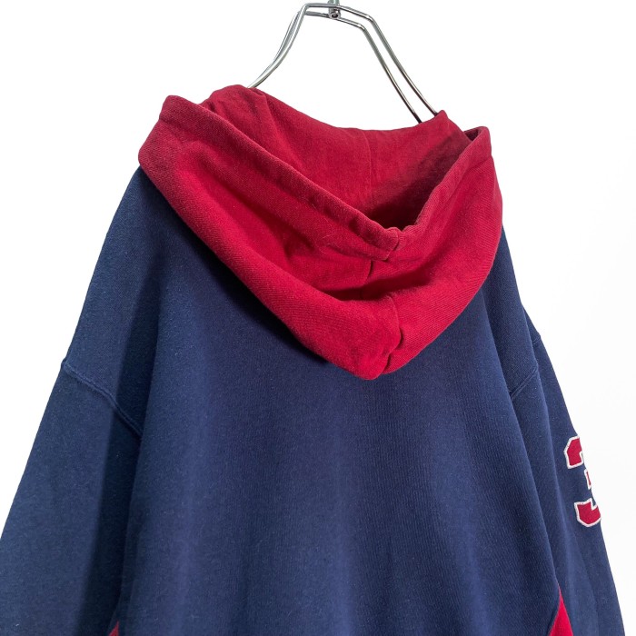 90s POLO by Ralph Lauren bi-color sweat hoodie | Vintage.City 빈티지숍, 빈티지 코디 정보