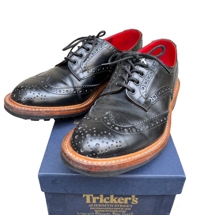 Tricker's FLISCO別注 BOURTON ウイングチップ シューズ - ドレス/ビジネス