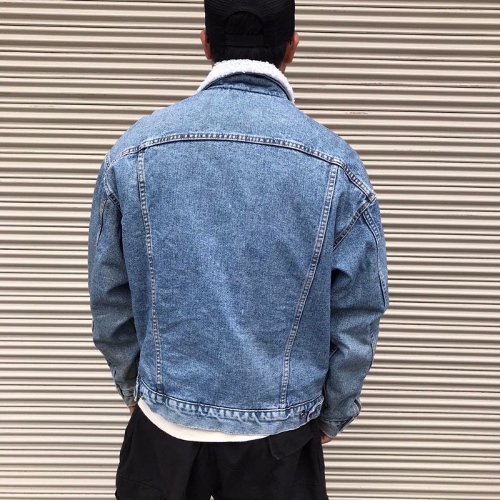 90s USA製 LEVIS AUTHENTIC リーバイス 70609-4891 デニム ボア ジャケット ジージャン 裏ボア 3rd 80s ヴィンテージ Gジャン Lサイズ | Vintage.City Vintage Shops, Vintage Fashion Trends